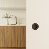 Zuperior cabinet and bath hardware. Magnetic door latch locks. Flush pulls, sliding door lock for your home in a variety of design styles.